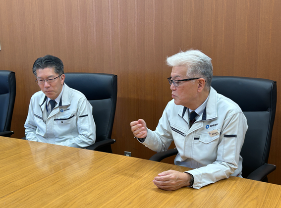 榑林社長と寺田常務